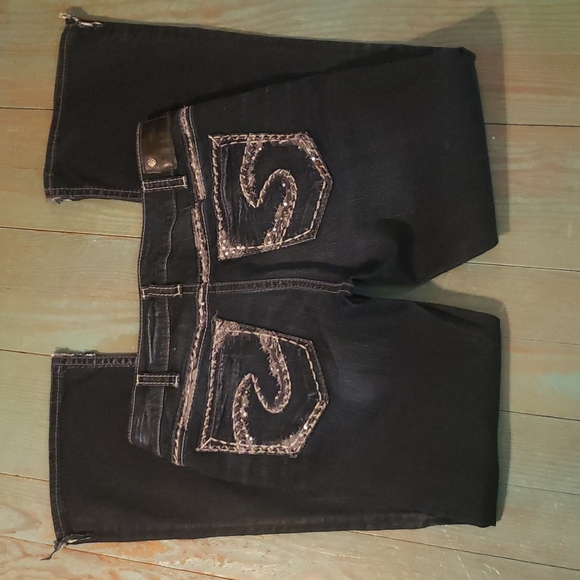 Silver Suki Bootcut Jeans. Size 33x33 - Picture 2 of 7